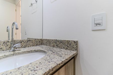 Studio para alugar com 46m², 1 quarto e sem vaga Studio para alugar com 46m², 1 quarto e sem vagaBanheiro