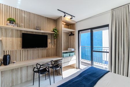 Studio de kitnet/studio para alugar com 1 quarto, 46m² em Santa Cecilia, São Paulo