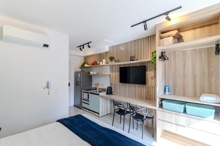 Studio para alugar com 46m², 1 quarto e sem vaga Studio para alugar com 46m², 1 quarto e sem vagaStudio