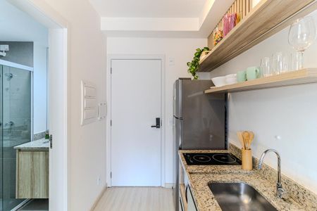 Studio para alugar com 46m², 1 quarto e sem vaga Studio para alugar com 46m², 1 quarto e sem vagaCozinha
