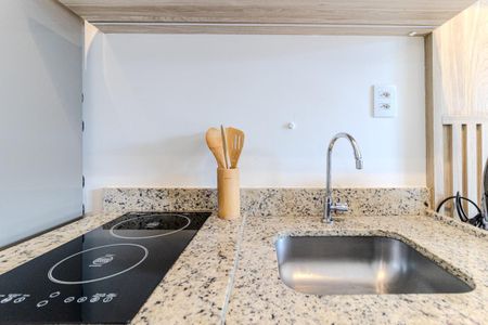 Studio para alugar com 46m², 1 quarto e sem vaga Studio para alugar com 46m², 1 quarto e sem vagaCozinha