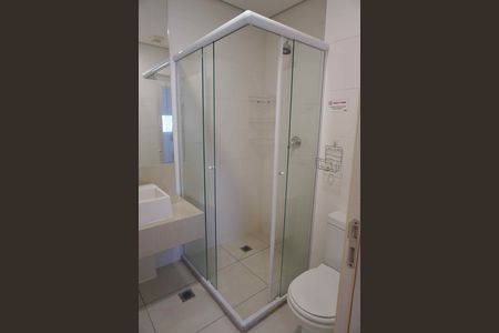Banheiro de apartamento à venda com 1 quarto, 58m² em Centro de Apoio I (alphaville), Santana de Parnaíba