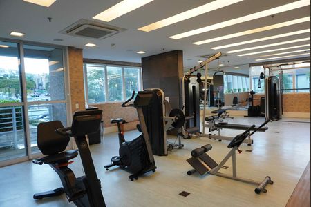 Apartamento para alugar com 58m², 1 quarto e 1 vaga Apartamento para alugar com 58m², 1 quarto e 1 vagaÁrea comum - Academia