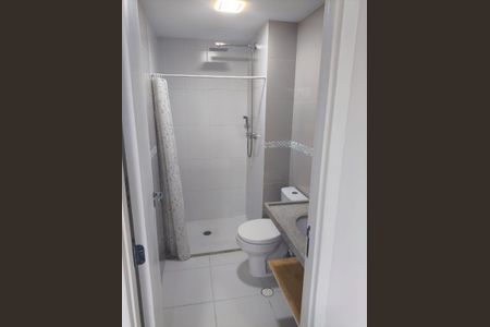Banheiro de kitnet/studio para alugar com 1 quarto, 25m² em Tatuapé, São Paulo