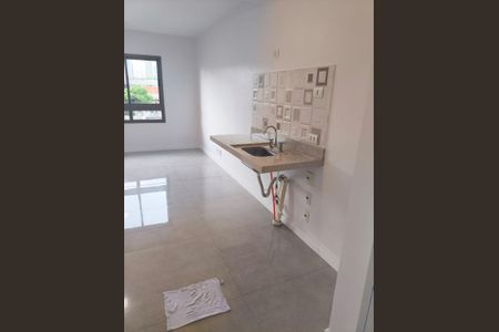 Cozinha de kitnet/studio para alugar com 1 quarto, 25m² em Tatuapé, São Paulo