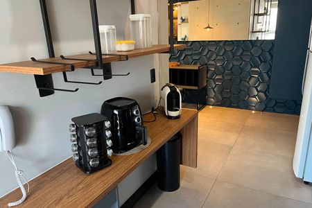 Studio para alugar com 64m², 1 quarto e 2 vagas Studio para alugar com 64m², 1 quarto e 2 vagasCozinha