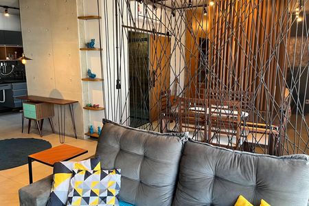Sala de kitnet/studio para alugar com 1 quarto, 64m² em Embaré, Santos