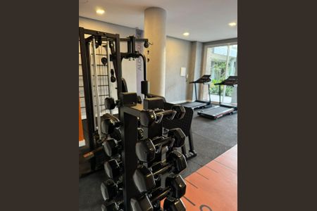 Apartamento para alugar com 30m², 1 quarto e 1 vaga Apartamento para alugar com 30m², 1 quarto e 1 vagaAcademia