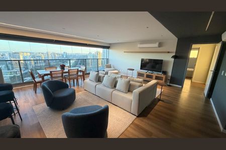 Apartamento para alugar com 142m², 2 quartos e 2 vagas Apartamento para alugar com 142m², 2 quartos e 2 vagasSala