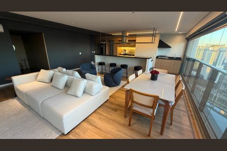 Sala de apartamento à venda com 2 quartos, 142m² em Jardim Morumbi, São Paulo