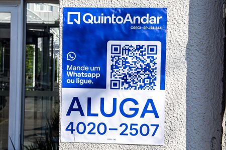 Apartamento para alugar com 38m², 2 quartos e sem vaga Apartamento para alugar com 38m², 2 quartos e sem vagaPlaca