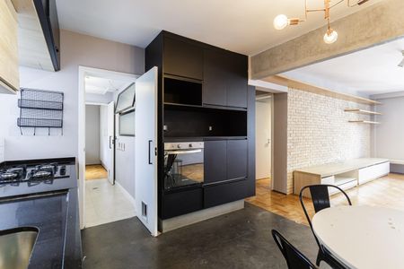 Cozinha de apartamento à venda com 2 quartos, 105m² em Indianópolis, São Paulo