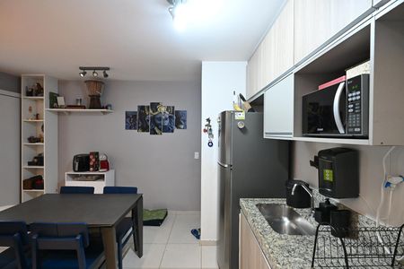 Cozinha de apartamento para alugar com 1 quarto, 44m² em Vila Andrade, São Paulo