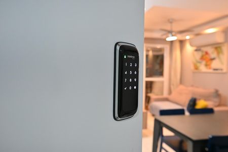 Fechadura Eletrônica de apartamento para alugar com 1 quarto, 44m² em Vila Andrade, São Paulo