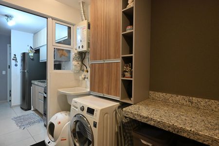 Área de Serviço  de apartamento para alugar com 1 quarto, 44m² em Vila Andrade, São Paulo