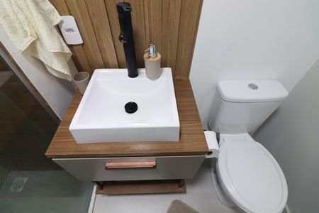 Apartamento à venda com 58m², 2 quartos e 1 vagaBanheiro Social