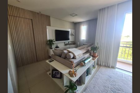 Sala de apartamento à venda com 3 quartos, 73m² em Jardim Boa Esperança, Campinas