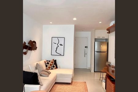 Sala de apartamento à venda com 1 quarto, 48m² em Ipanema, Rio de Janeiro