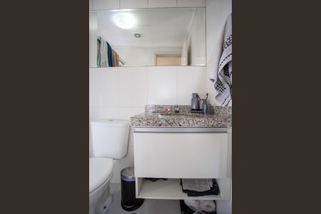 Banheiro da Suíte de apartamento à venda com 2 quartos, 68m² em Centro, Diadema