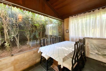 Sala de Jantar de casa de condomínio para alugar com 3 quartos, 375m² em Arvoredo, Nova Lima