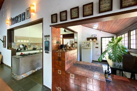 Sala de Jantar de casa de condomínio para alugar com 3 quartos, 375m² em Arvoredo, Nova Lima