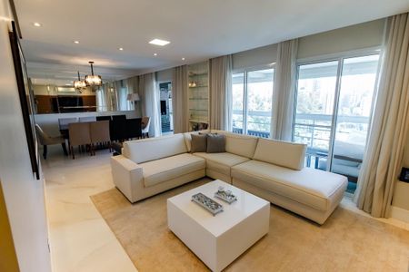 Sala 1 de apartamento à venda com 3 quartos, 143m² em Parque do Morumbi, São Paulo