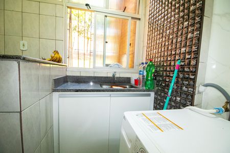 Área de Serviço de apartamento à venda com 3 quartos, 94m² em Palmeiras, Belo Horizonte