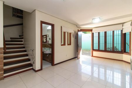 Sala de casa de condomínio para alugar com 3 quartos, 156m² em Ipanema, Porto Alegre