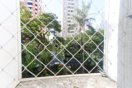 sala  vista de apartamento à venda com 2 quartos, 75m² em Vila Progredior, São Paulo