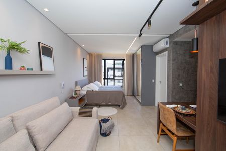 SALA de kitnet/studio para alugar com 1 quarto, 40m² em Cruzeiro, Belo Horizonte