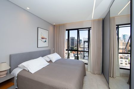 Studio para alugar com 40m², 1 quarto e 1 vaga Studio para alugar com 40m², 1 quarto e 1 vagaQUARTO