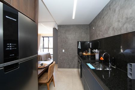 Studio para alugar com 40m², 1 quarto e 1 vaga Studio para alugar com 40m², 1 quarto e 1 vagaCOZINHA