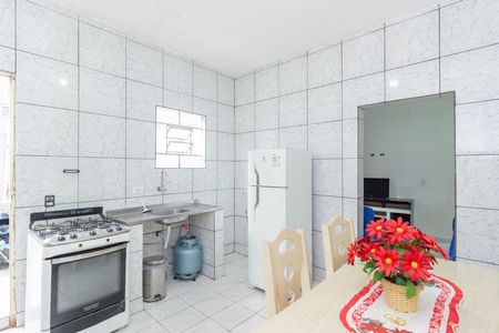 Cozinha de apartamento para alugar com 1 quarto, 35m² em Vila Zat, São Paulo