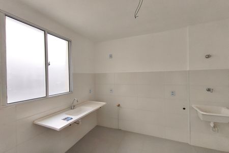 Cozinha de apartamento à venda com 2 quartos, 44m² em Jardim Capivari, Campinas