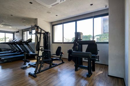 Studio para alugar com 27m², 0 quarto e sem vagaAcademia