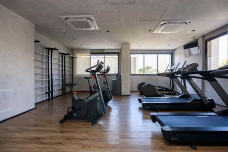 Studio para alugar com 27m², 0 quarto e sem vagaAcademia