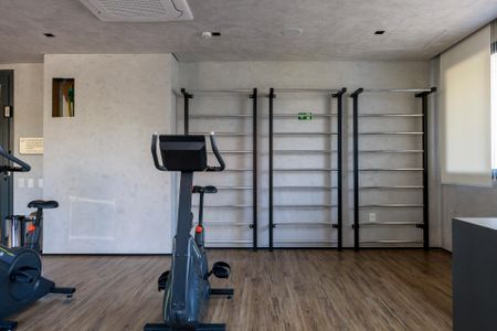 Studio para alugar com 27m², 0 quarto e sem vagaAcademia