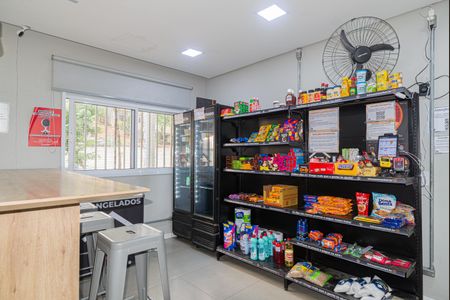 Apartamento para alugar com 34m², 2 quartos e sem vaga Apartamento para alugar com 34m², 2 quartos e sem vagaÁrea comum - Mercadinho