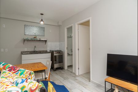 Sala de apartamento para alugar com 2 quartos, 34m² em Consolação, São Paulo