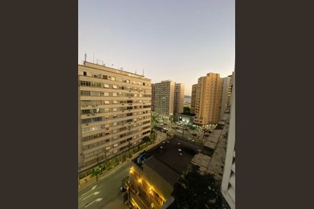 Vista de apartamento para alugar com 1 quarto, 40m² em José Menino, Santos