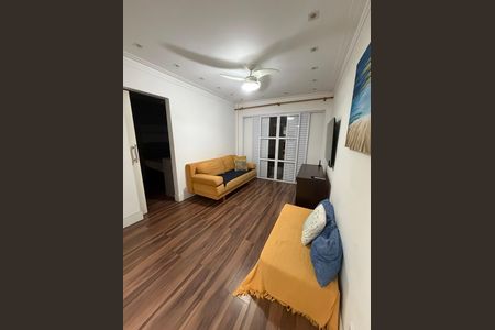 Sala de apartamento para alugar com 1 quarto, 74m² em José Menino, Santos
