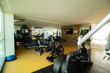 Apartamento para alugar com 160m², 3 quartos e 3 vagas Apartamento para alugar com 160m², 3 quartos e 3 vagasArea Comum -Academia