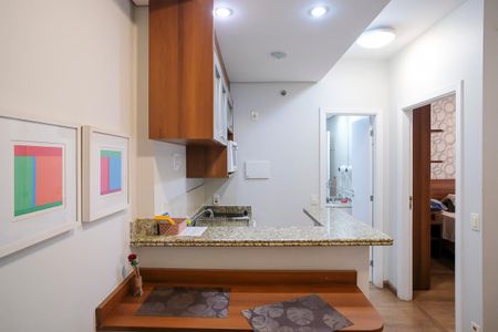 Studio à venda com 37m², 1 quarto e 1 vagaCozinha