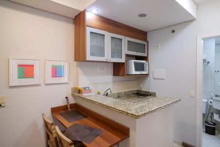Studio à venda com 37m², 1 quarto e 1 vagaCozinha