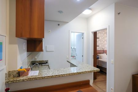 Studio à venda com 37m², 1 quarto e 1 vagaCozinha
