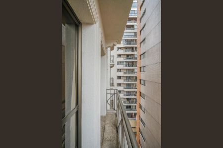 Studio à venda com 37m², 1 quarto e 1 vagaVaranda
