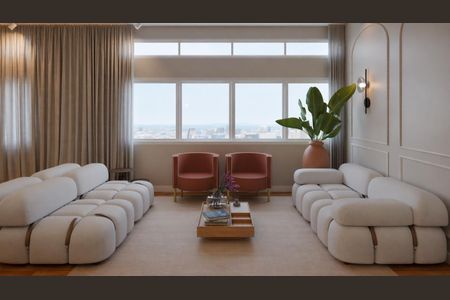 Sala  de apartamento à venda com 3 quartos, 220m² em Jardim Paulista, São Paulo