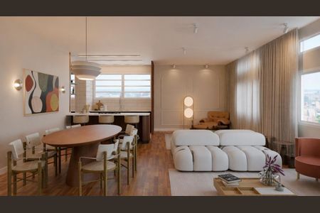 Sala de apartamento à venda com 3 quartos, 220m² em Jardim Paulista, São Paulo
