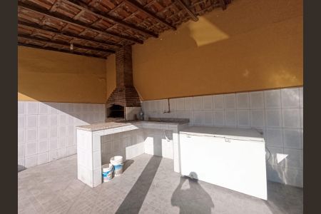 Área comum - Churrasqueira de casa para alugar com 2 quartos, 200m² em Heliópolis, Belford Roxo