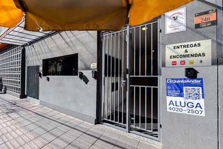 Studio à venda com 19m², 1 quarto e sem vagaFachada - Plaquinha
